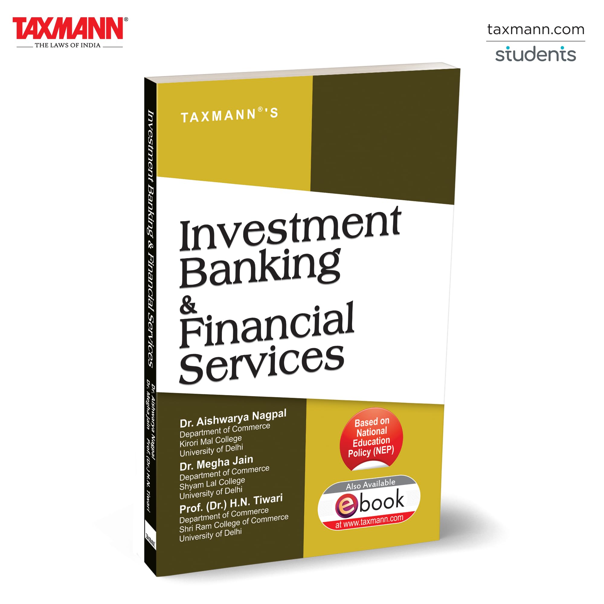 Taxmann's Investment Banking & Financial Services – NEP-aligned